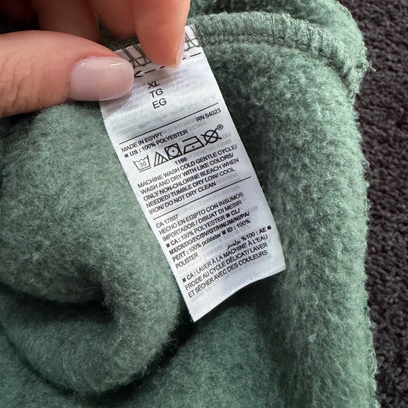 NEW Old Navy Men's Forest Green Zip-Up Sweater - Picture 11 of 11